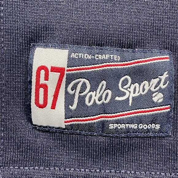 Polo Sport Ralph Lauren Sleeveless Navy White USRL 5 Shirt Mens XL Athletic Tank - Picture 3 of 7